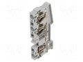 Splice terminal: rail; ST; spring clamp; grey; 52A; polyamide; TS35 PHOENIX CONTACT ST6-TWIN