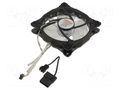 Fan: DC; axial; 12VDC; 120x120x25mm; 23.2dBA; slide; 1200rpm; 1pcs. Akasa AK-FN092