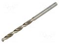 Drill bit; for metal; Ø: 4mm; high speed steel; 2pcs; blister ALPEN-MAYKESTAG ALP.18100400100