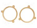 Spacer ring; MDF; 165mm; Subaru; 2pcs. 4CARMEDIA MDF-D.105