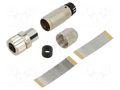 Connector: M12; plug; PIN: 5; female; 60V; straight; push-lock; 4A PHOENIX CONTACT SACC-M12FS-5PLSH