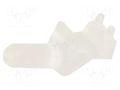 Fiber for LED; Ø3mm; Front: convex; angular,with PCB mounting BIVAR SLP3-150-300-R
