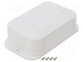 Enclosure: with panel; with fixing lugs; PFF; X: 85.3mm; Y: 149.3mm TAKACHI TKC-PFF13-4-9W