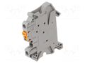 Splice terminal: rail; screw terminal; polyamide; 0.14÷6mm2 PHOENIX CONTACT UT4-MT