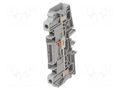 Splice terminal: rail; screw terminal; yellow-green; polyamide PHOENIX CONTACT UT6-T/SP