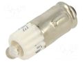 LED lamp; white; BA7S,T2; 28VDC; 28VAC; plastic; -20÷60°C CML INNOVATIVE TECHNOLOGIES 1516145W3
