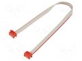 Ribbon cable with connectors; Tape ph: 1.27mm; PIN: 4; Len: 0.2m TE Connectivity 2205060-3