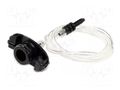 Syringe adapter; black; for dispensers,for 3ml syringes METCAL 903-3RHB