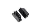 Ending SURFACE14 TOPMET with hole black A2100002 5901597202271