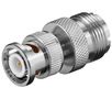 Perėjimas BNC kištukas - UHF lizdas AD/BNC-M:UHF-F 4040849113512; 4051366113510