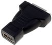 Perėjimas HDMI lizdas - DVI lizdas AD/HDMI-F:DVI-F