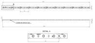 LED juosta 12V 9.6W/m nehermetiška IP20, neutraliai balta 4000K 110lm/W AKTO AFL-60U96M-NWm