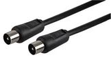 100HZ TV COAX M-M LEAD 1.5M BLACK JR9009/1.5M BK WFILTER-ROHS