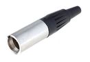 Kištukas mikrofoninis kabelinis 3pin. mini  XLR AU/CX-CA-3M/MINI