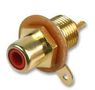 PHONO SOCKET, RED PSG01720