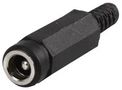 DC PWR CONN, RCPT, 1A, 12VDC, CABLE PPW01007