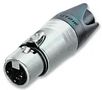 XLR CONNECTOR, RCPT, 3POS, CABLE NC3FXX-14-D
