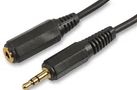 LEAD 3.5MM STEREO PLUG SOCKET GOLD 2M PSG03083