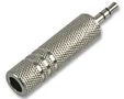 ADAPTER, STEREO 3.5MM PLUG-6.35MM RCPT PS000153
