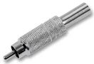PHONO PLUG, NICKEL, WHITE, PK2 AV19324