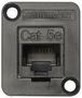 ADAPTOR, RJ45 JACK-JACK, 8P8C, CAT5E EHRJ45P5E