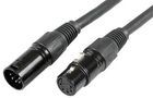LEAD, XLR DMX, 5P, 3M PLS00275