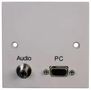 VGA - AUDIO WALLPLATE PELR0085