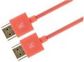 LEAD, HDMI ULTRA SLIM, 4K@60HZ 0.9M RED C-HM/HM/PICO/RD-3