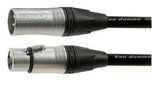 XLR MIC LEAD, MALE TO FEM, 15M, BLACK 101-068-001