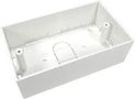 DUAL GANG BACK BOX - 45MM DEEP AV-MODBBDLF