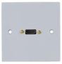 WALLPLATE, 1G HDMI FLYLEAD PELR0109