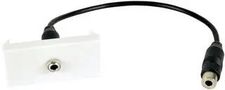 WALL PLATE MODULE, 3.5MM, 50MM X 25MM 122.525UK