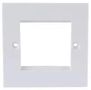 1 GANG 2 PORT AV FACEPLATE PSG3271