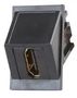 HDMI 6C BLACK MODULE CONNECTOR 25X38MM KCHD645BKPT