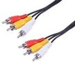 3X PHONO TO 3X PHONO PLUGS - 20M PSG08831