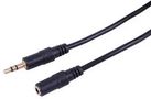 LEAD 3.5MM STEREO PLUG SOCKET GOLD 2M PSG08980
