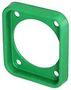 SEALING GASKET, CHASSIS CONN, GREEN SCDP-FX-5