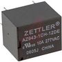 Relė 24VDC; 15A AC, 10A DC, 1CO; 1600Ω, Zettler AZ943-1CH-24DE