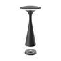 Rechargable table lamp TOWER, 3W, 300lm, IP44, with charging station, 2600mAh, black BK06-00091 5949097738043