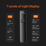 Bicycle flashlight BL12, low/high beam, rechargable USB C, 1200lm, 2x10W, IP43 SUPERFIRE-BL12 6956362995277