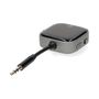 Bluetooth® Transmitter Receiver | Connection input: USB-C™ Female | Connection output: USB-C™ Female | SBC | Up to 2 Devices | Maximum battery play time: 13 hrs | Black BTTC2550BK 5412810471461