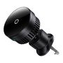 Automobilinis magnetinis laikiklis su belaidžiu Qi įkrovimu 15W MagPro, juodas C40164100121-00 6932172647834