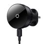 Automobilinis magnetinis laikiklis su belaidžiu Qi įkrovimu 15W MagPro, juodas C40164100121-00 6932172647834