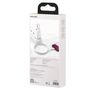 Kabelis USB C kištukas - Lightning kištukas 20W PD 2m, baltas BASEUS CATLGD-A02 6953156231955