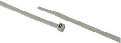 CABLE TIES SILVER 300X4.8, PK100 HFC300SILVER