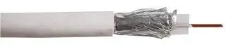 CABLE RG6U WHITE 100M ADM01097