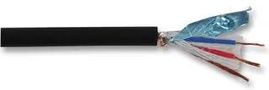 CABLE MICROPHONE 5.5MM BLACK 100M PP3741