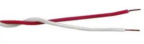 JUMPER WIRE  CW1109 2 WIRE RED-WHT 100M CW1109R/W100M