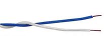 JUMPER WIRE  CW1109 2 WIRE BLUE-WHT 100M CW1109B/W100M