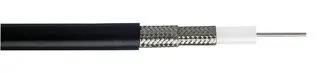 CABLE, COAX RG223 BLACK 100/M 490030-BLK-100